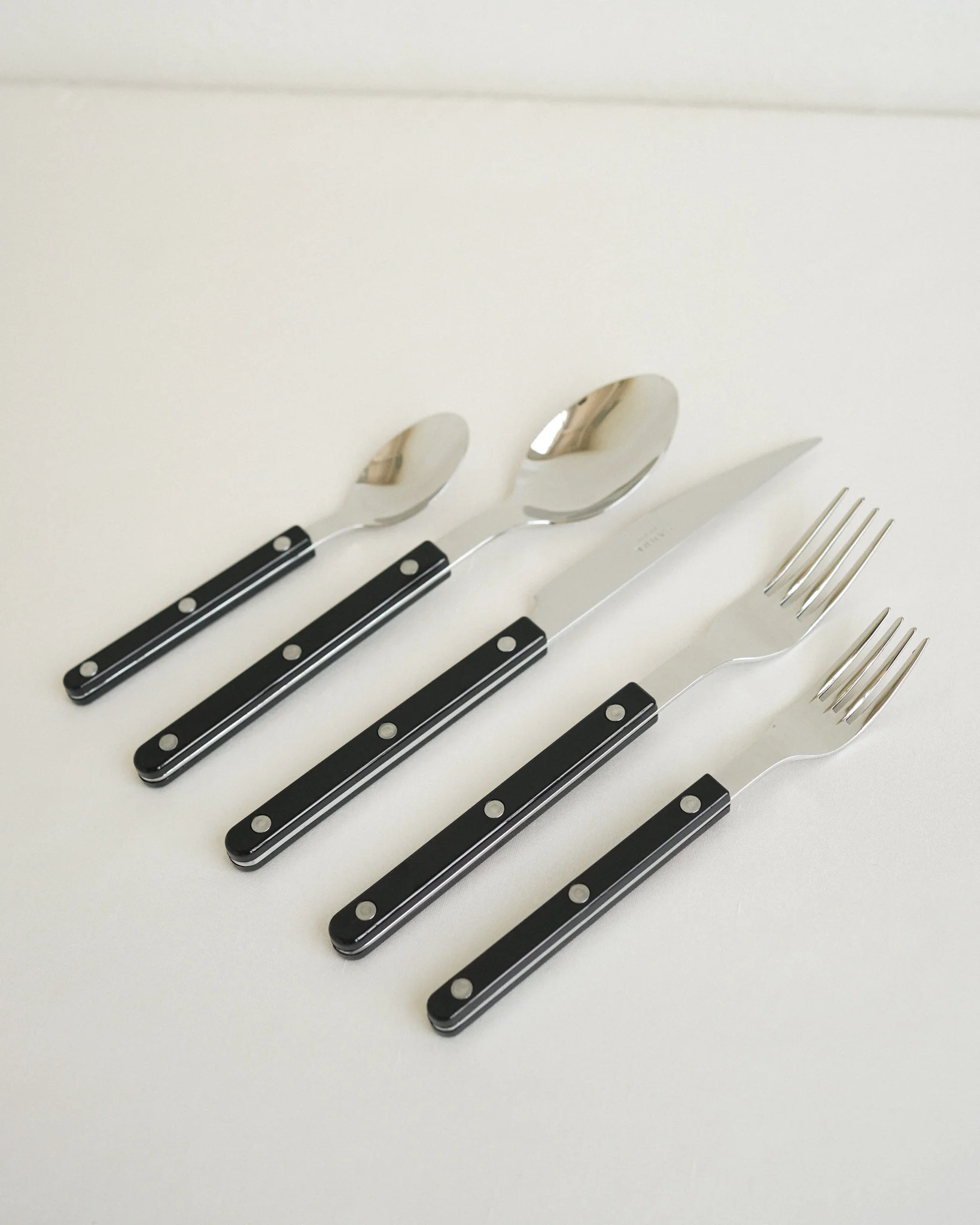 Bistro Black Flatware Set - Image 3