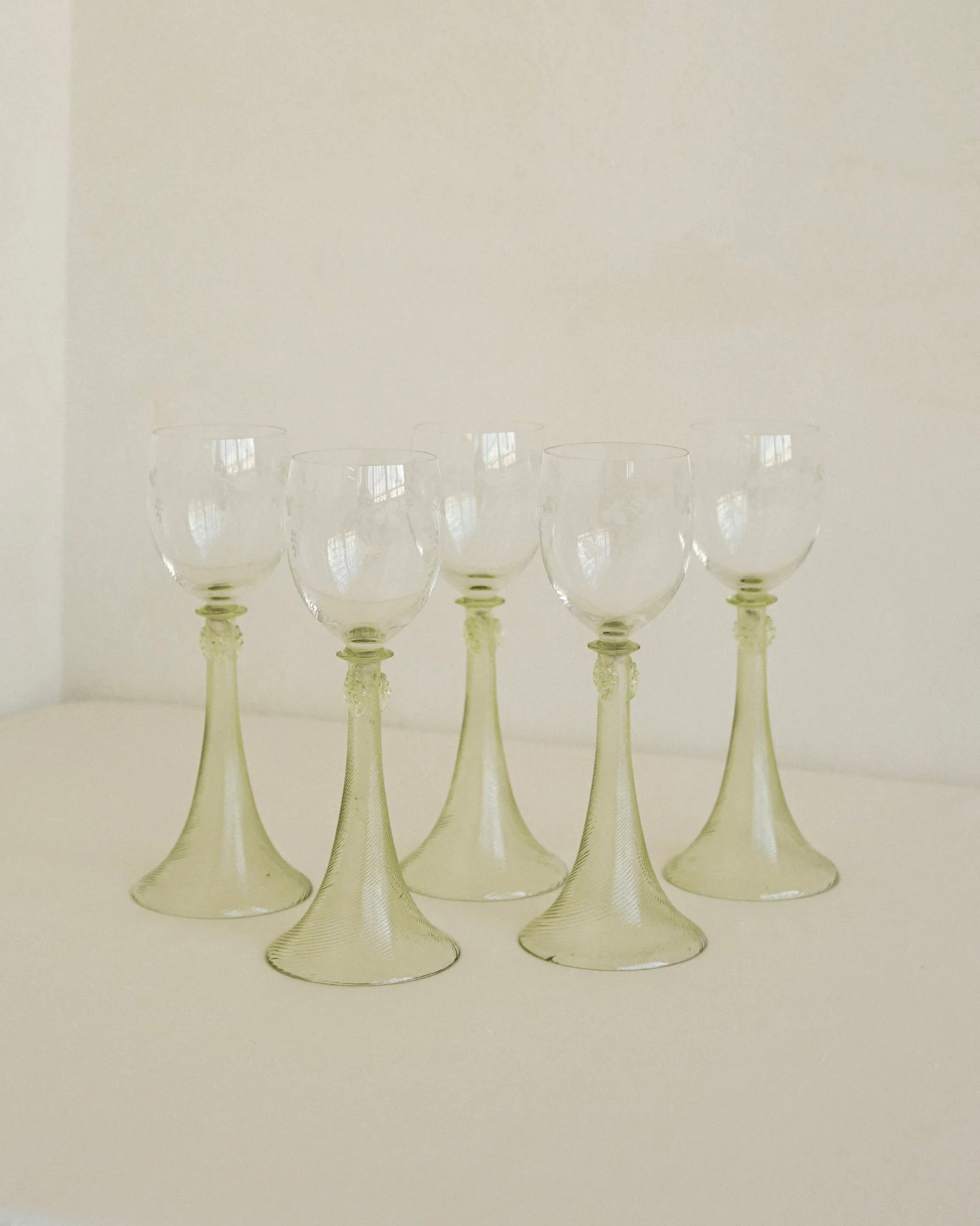 Green Stem Decanter Set - Image 3