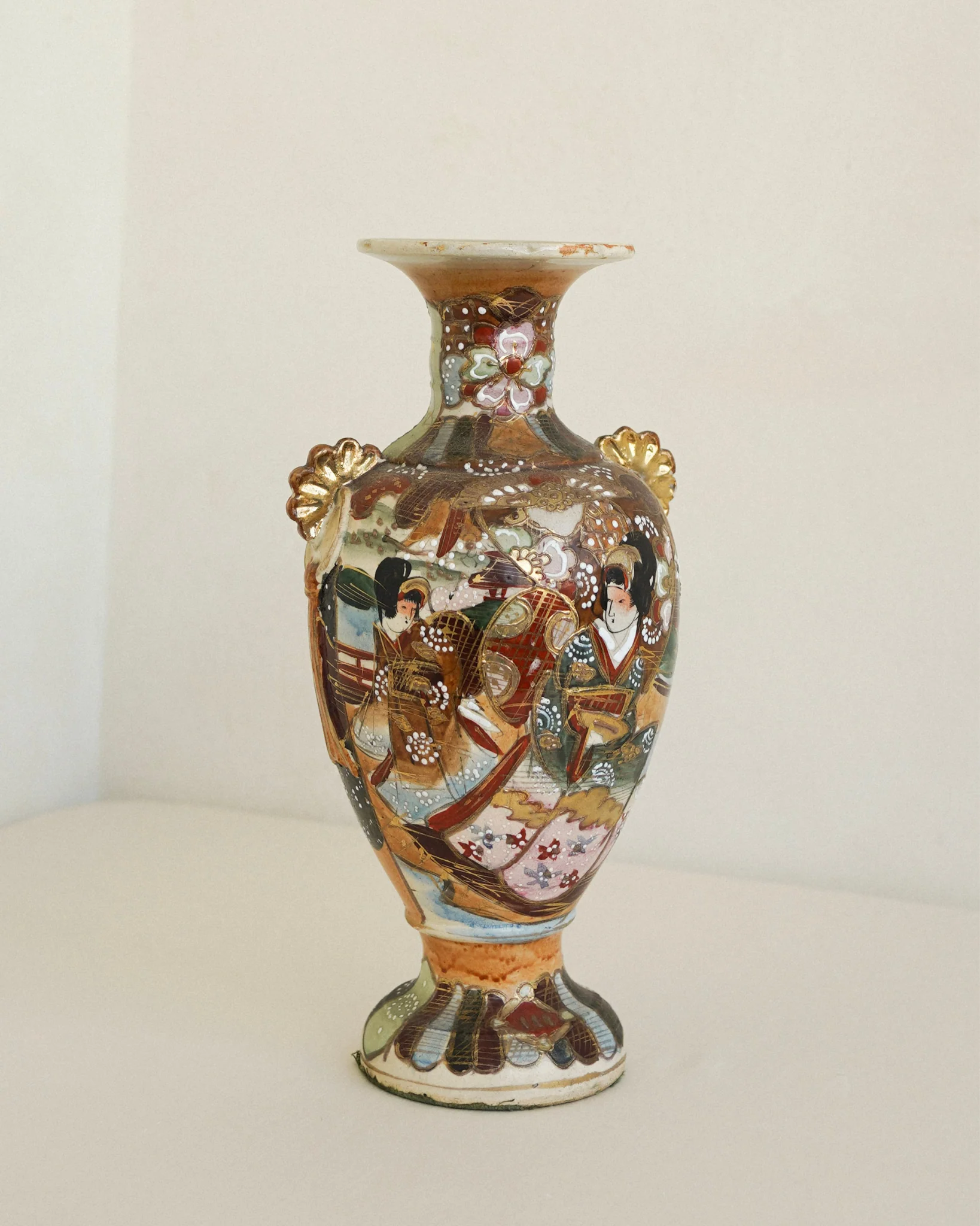 Satsuma Figural Vase