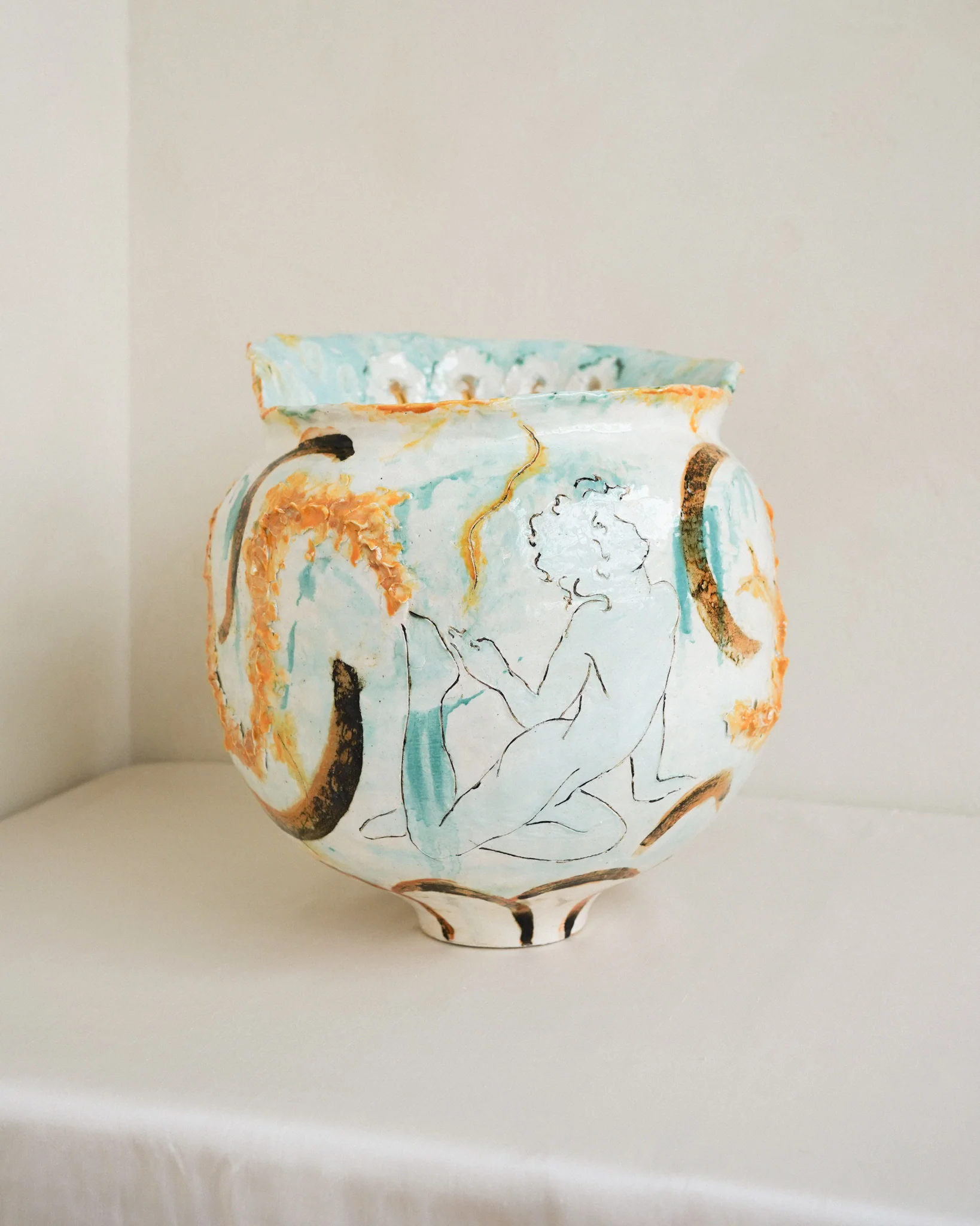Cy Vase Max: Sunset in Ipanema