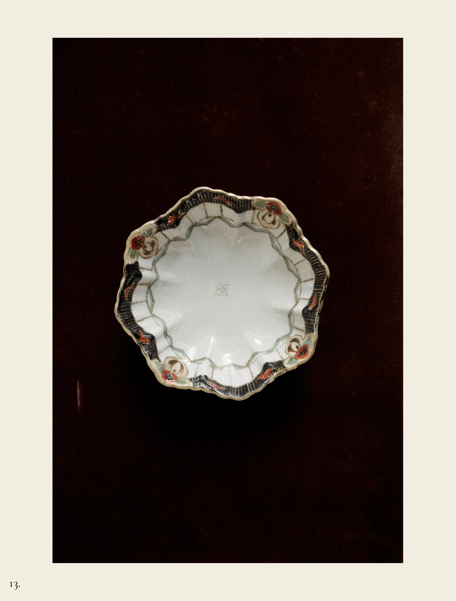 Hand-Painted Japanese Porcelain Bowl - Image 3
