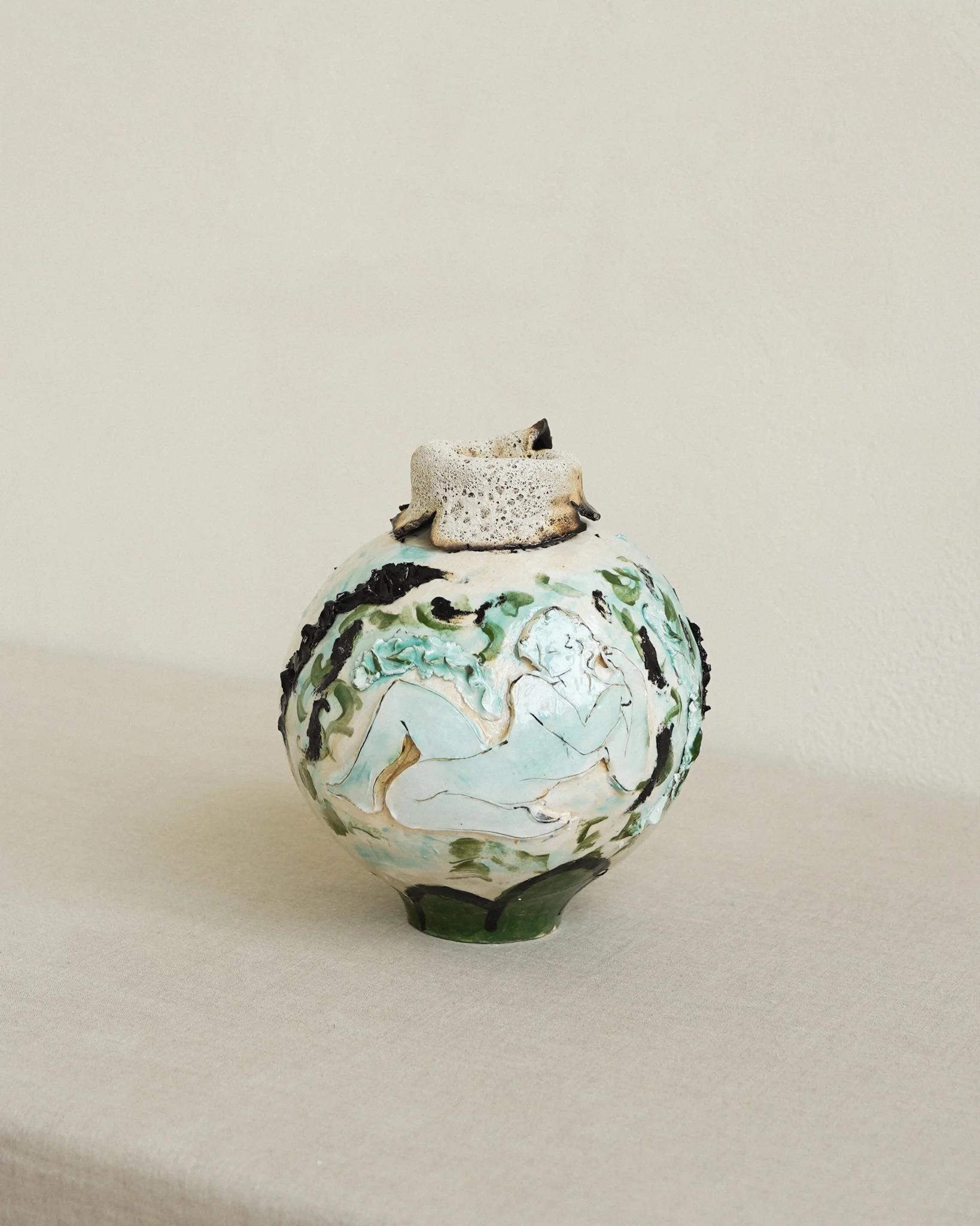 Medium Moon Jar X