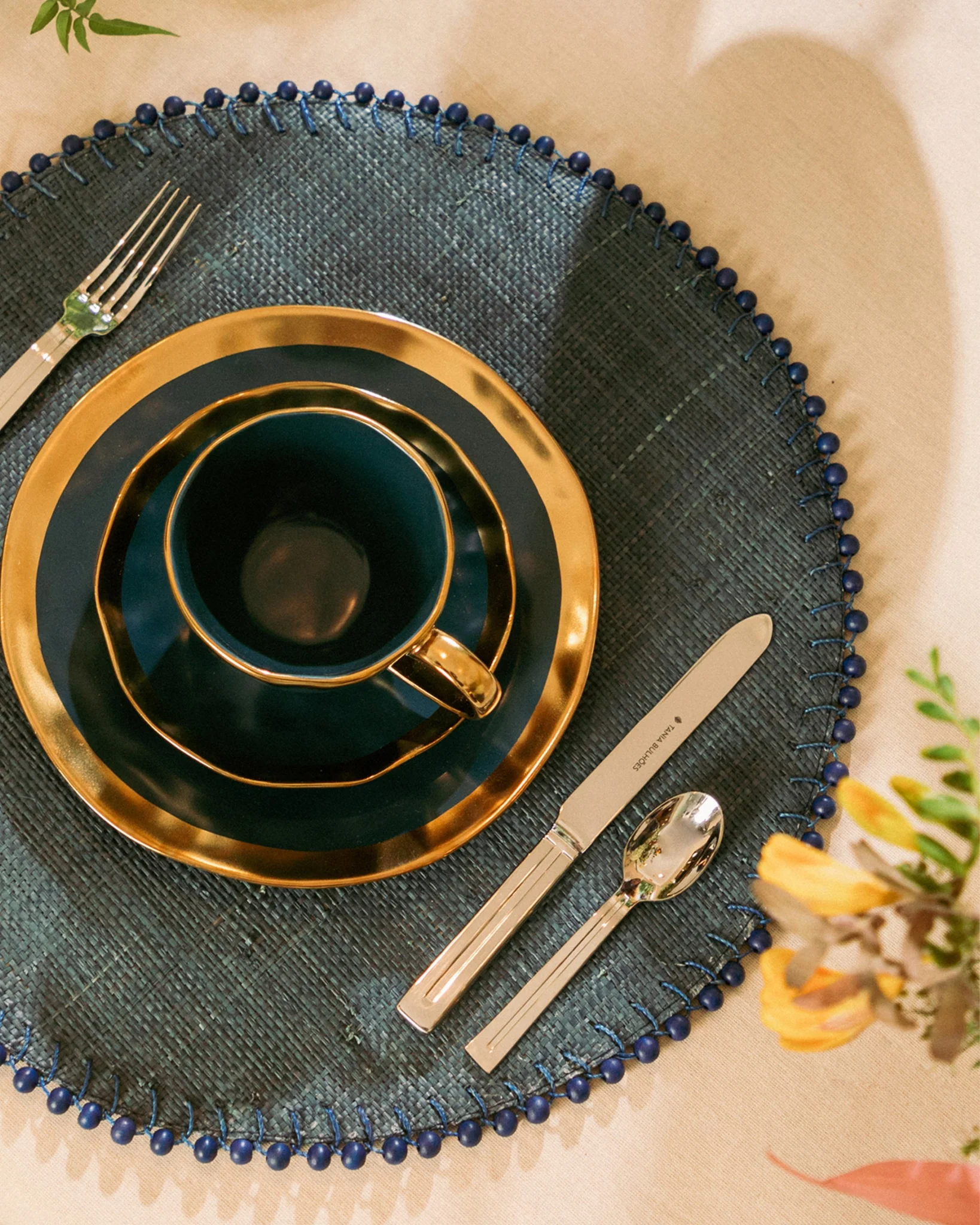 Placemat Paraty Dark Jeans - Image 2