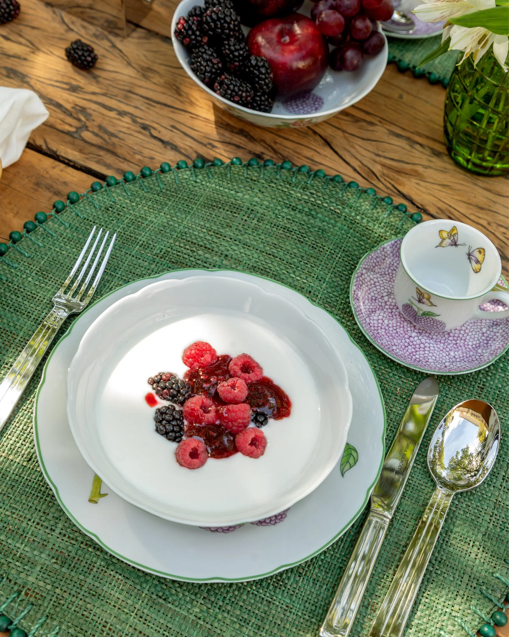 Placemat Paraty Olive Green - Image 2